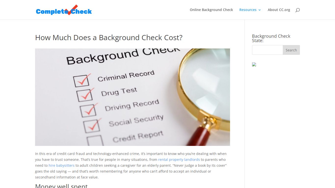 How Much Does a Background Check Cost? | Complete Check