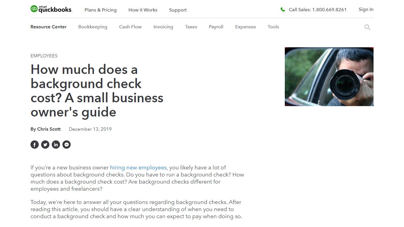 How much does a background check cost? A small business ... - QuickBooks