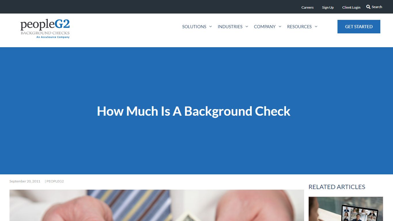 How Much Does a Background Check Cost - PeopleG2